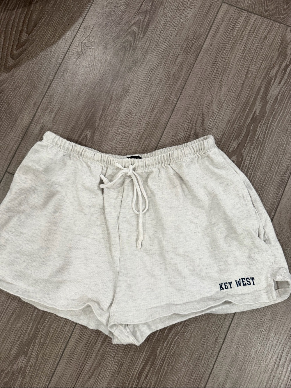 Brandy Melville Cream KEY WEST Lounge Shorts